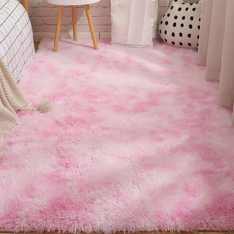 Entspannende Schlafzimmer Teppich Multi -farbige feste Farbe Innenteppich Haustierfreundlich Easy Care Waschanlage Teppich