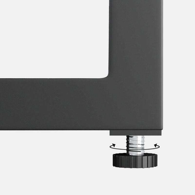 Modern Office Open Shelf Natural 11.81" W Engineered Wood Bookshelf