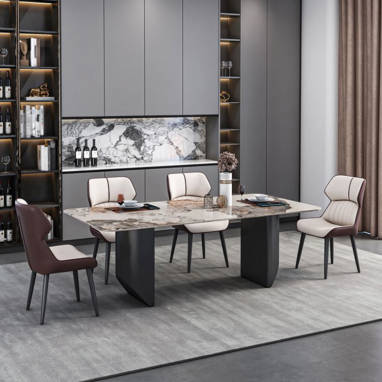 Modern 1/2/5/7 Pieces Dining Set Sintered Stone Kitchen Furniture Set /Separate Items