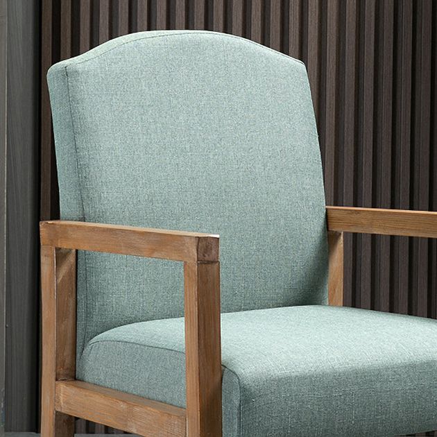 Silla Parsons de madera maciza con acabado mate y 4 patas, sillón de comedor contemporáneo