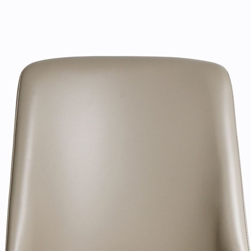 Upholstered Armless Dining Chairs Modern Indoor-Outdoor Chair