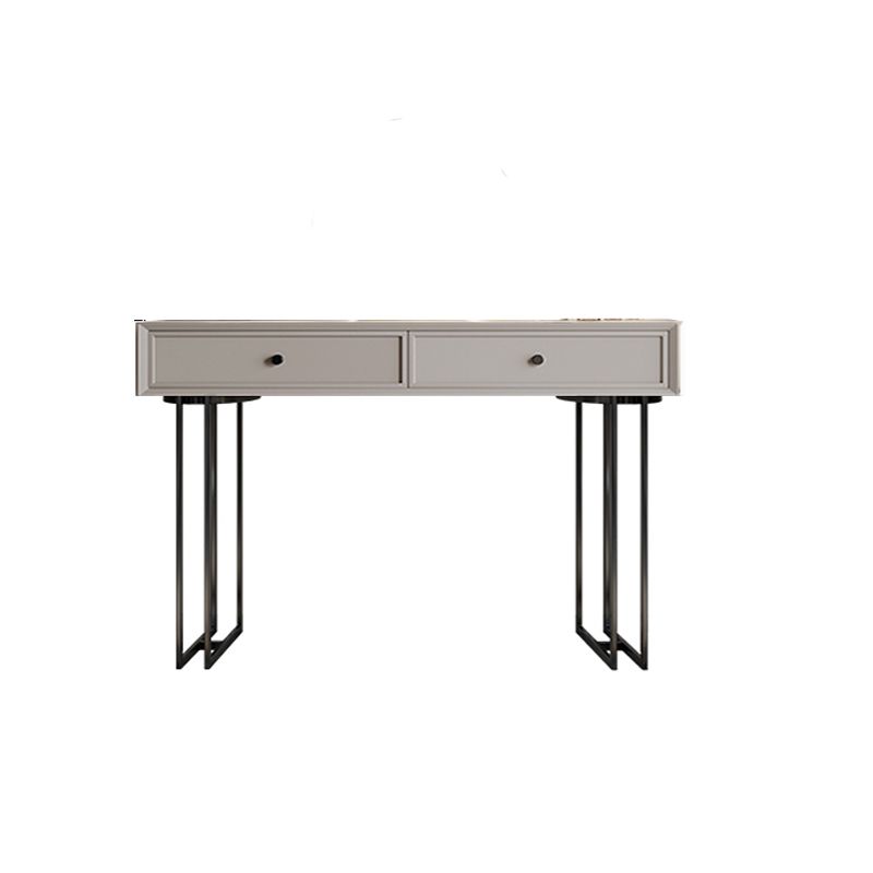 Standing Grey Makeup Vanity Desk Bedroom Vanity Dressing Table Set