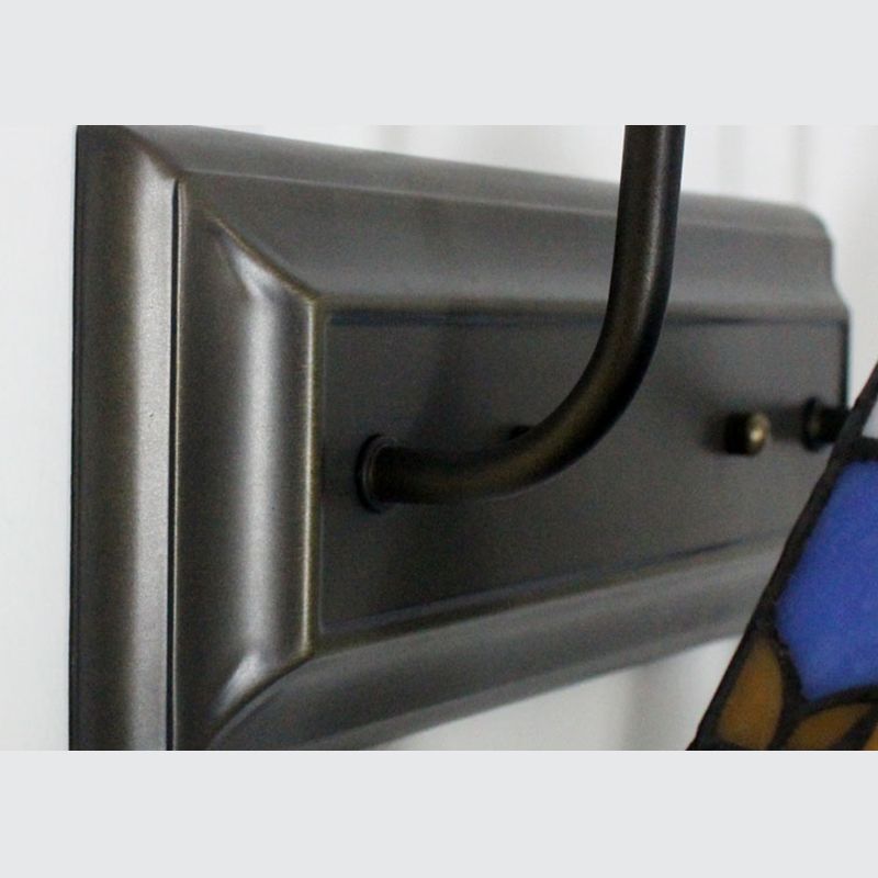 Tiffany Mirror Lamp Fixture European Style Mediterranean Mirror Lamp for Bedroom