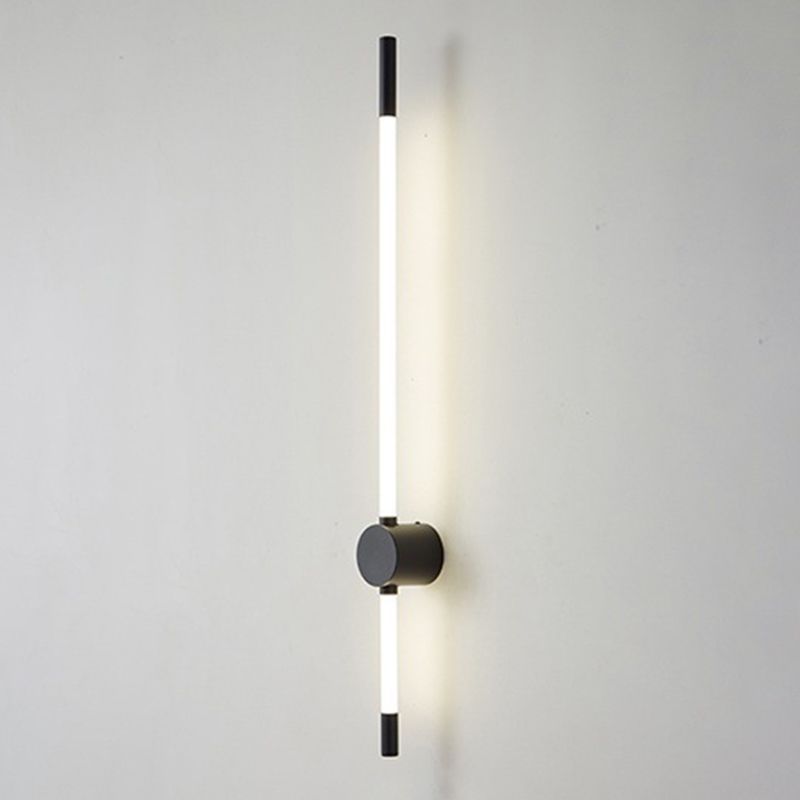 Golden/Black Linear Wall Light Sconces Modern LED Sconces for Living Room