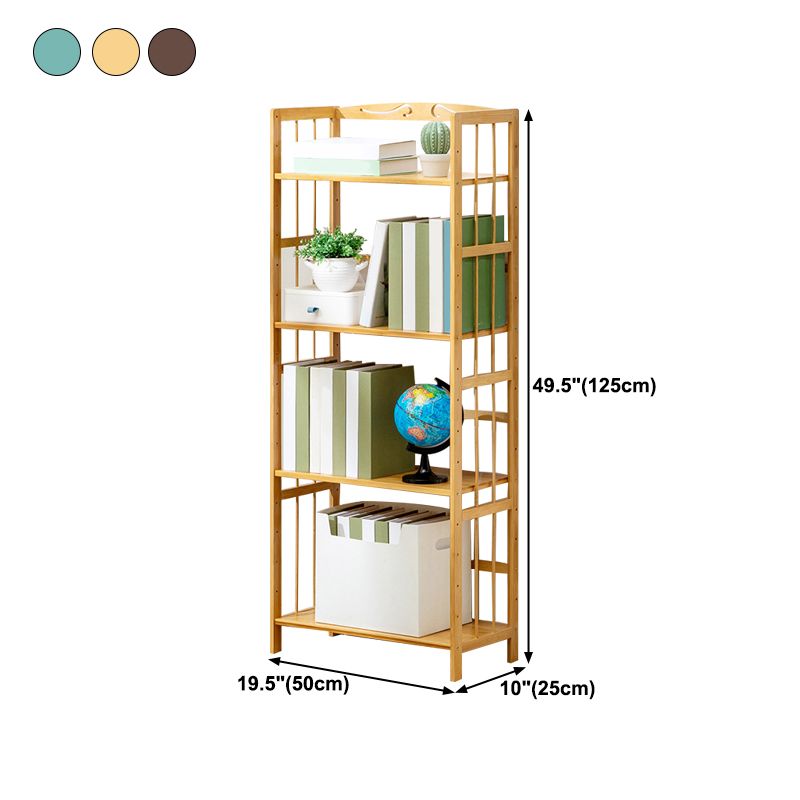 Rectangle Wooden Bookshelf Modern Style Home Office Bookcase