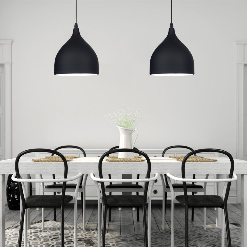 Industriële stijl Minimalistisch geometrische boerderij plafondlicht voor eetkamer coffeeshop