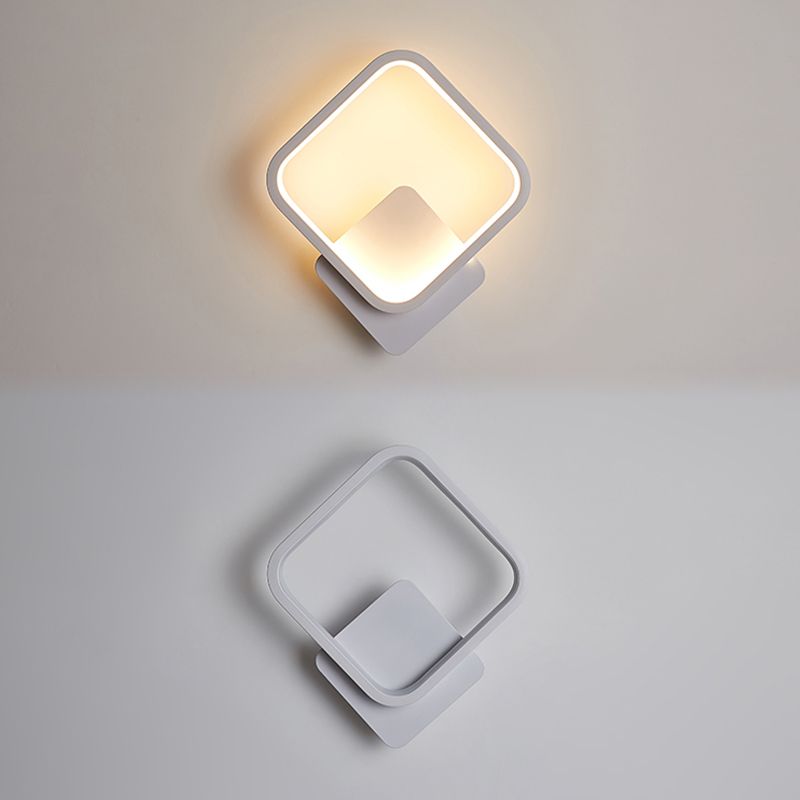 Apparecchi di illuminazione a LED in illuminazione montata in stile moderno nero/nero