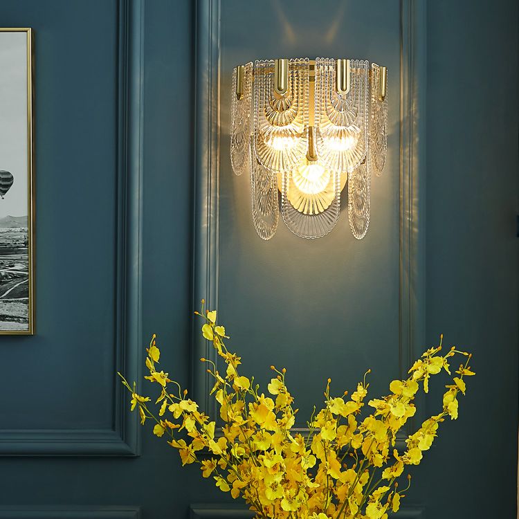 Abgestufte Wandmontageleuchte modern