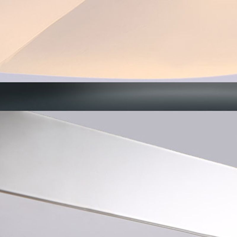 Acrylic White LED Island Light in Modern Creative Style Stainless-Steel Pendant Lamp for Dining Room