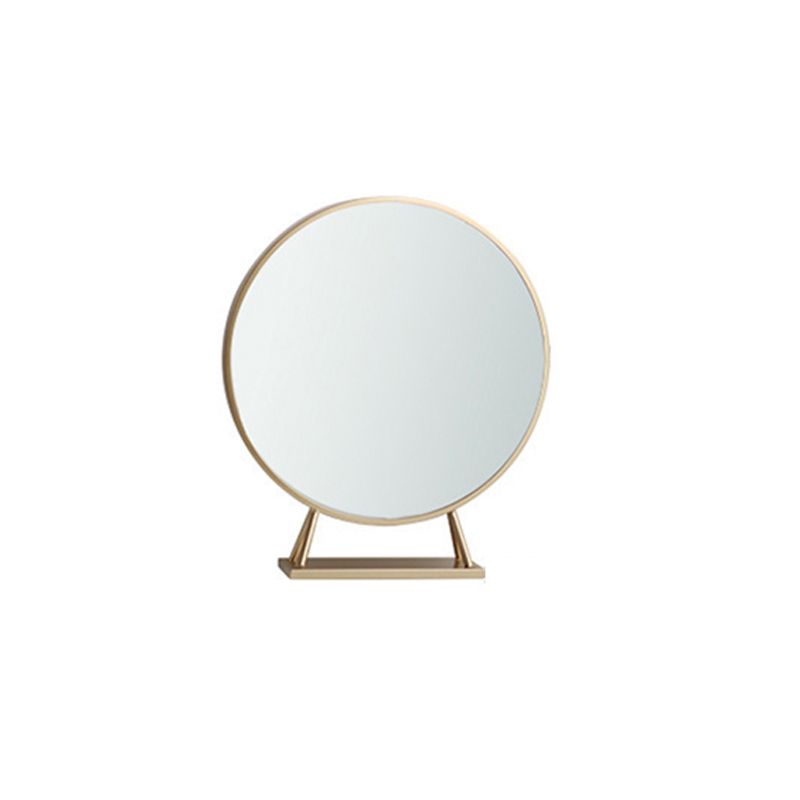 Glam Style 2-Drawers Wooden Table Dressing Table Make-up Vanity