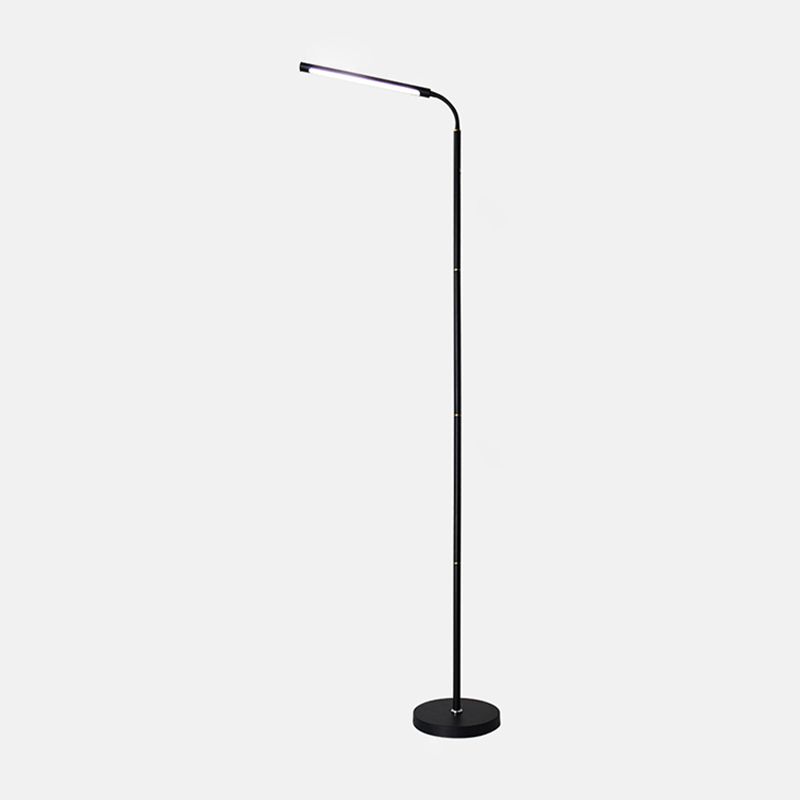 Strip Shape Floor Light 1-Light LED Floor Standing Light with Acrylic Shade