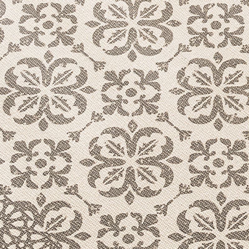 Aesthetic Multi Color Boho Rug Cotton Braided Flower Rug Pet Friendly Area Carpet for Bedroom