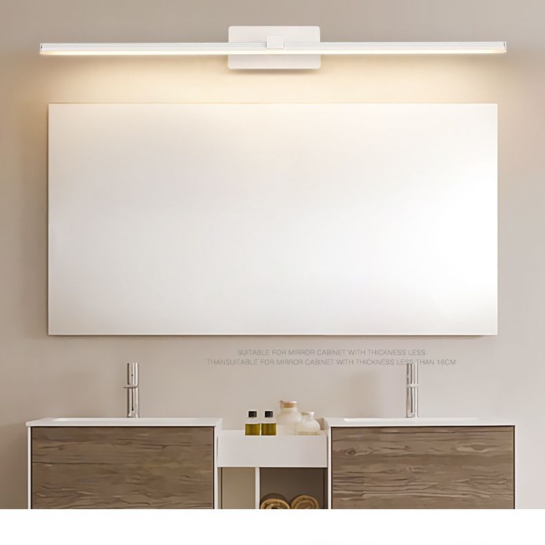 Lineares Badezimmer Wandbeleuchtung Metall LED Simplicity Stil Wandleuchte Licht
