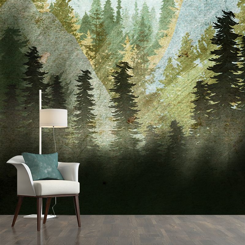 Dreamland Illustration Mural Wallpaper Environment Friendly Indoor Wall Mural
