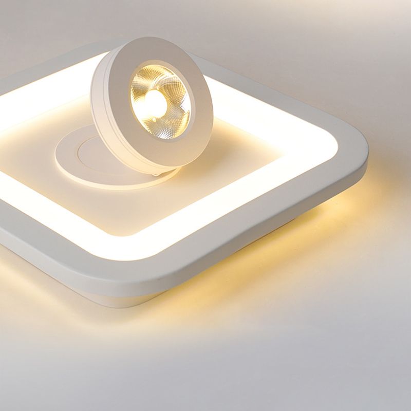 Modern Flush Mount Light Ceiling Track Lighting 1-Light LED Flush Mount Corridor Light Restaurant Light