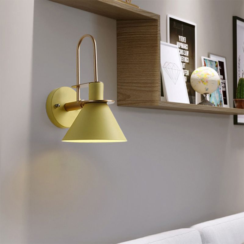 Apparecchiatura del corridoio a cono in metallo in metallo in stile Nordic