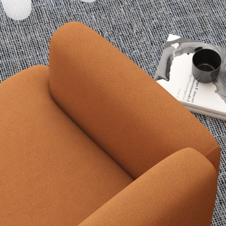 Contemporary Tight Back Sofa with Square Arm for Living Room