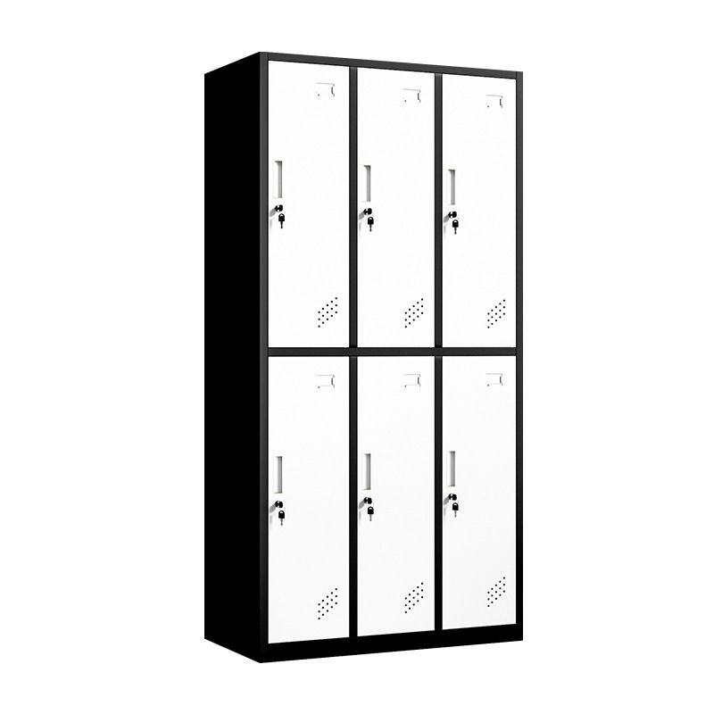 Hinged Wardrobe Armoire Metal Contemporary Wardrobe Cabinet for Bedroom