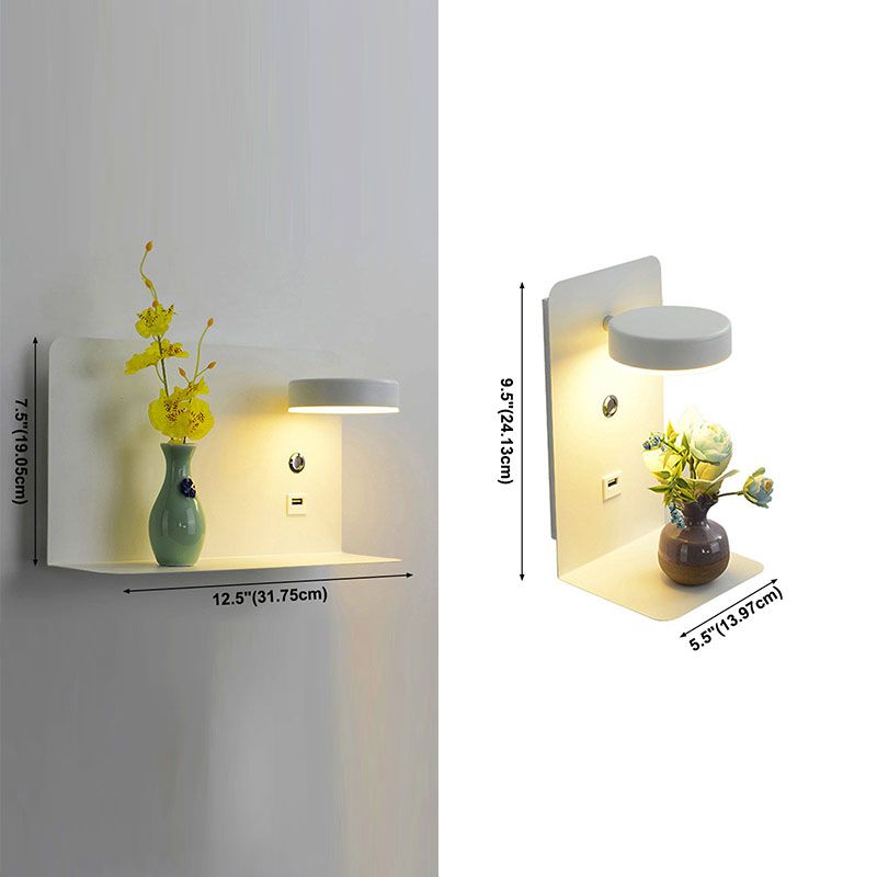 Lampada da monte a parete regolabile, navi senza decorazioni, navi senza decorazioni