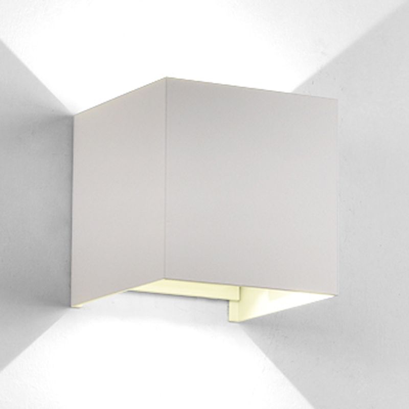 Quadratische Form 2 Lichter Metallwandbeleuchtung moderne Wandhalterung Beleuchtung