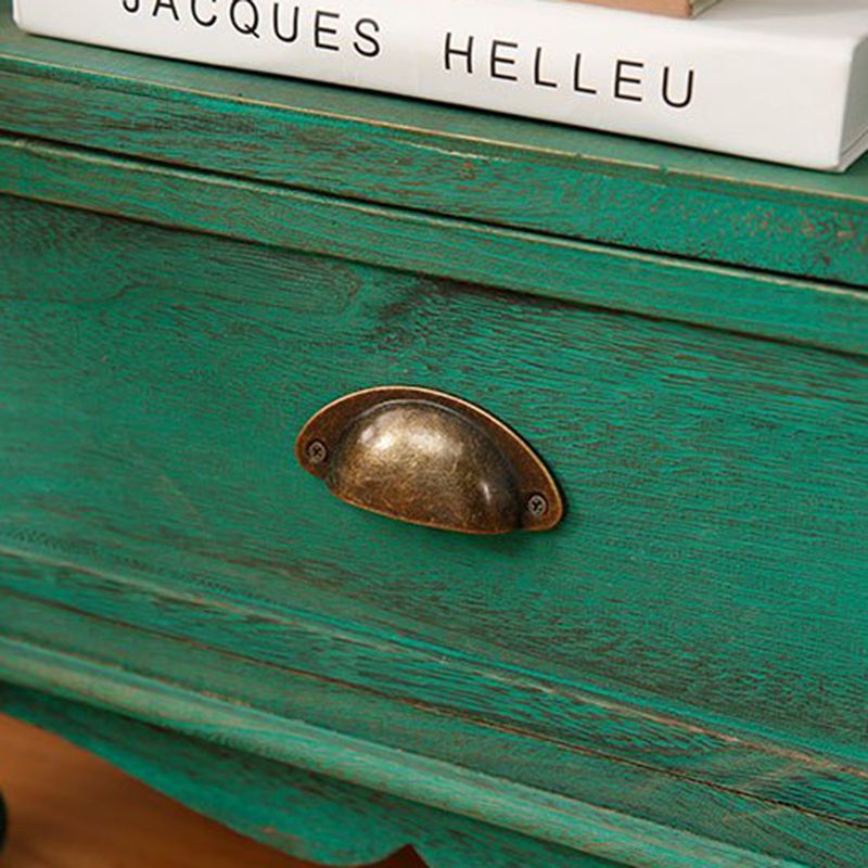 Coastal Storage Chest Solid Wood Dresser with 1/2/3/4 Drawers , 11.7 Inch Width