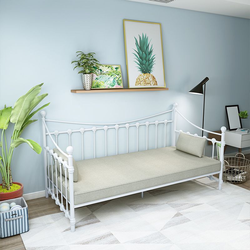 Contemporary Metal Wire-Grid Bed Frame 47.24" High Child's Bed