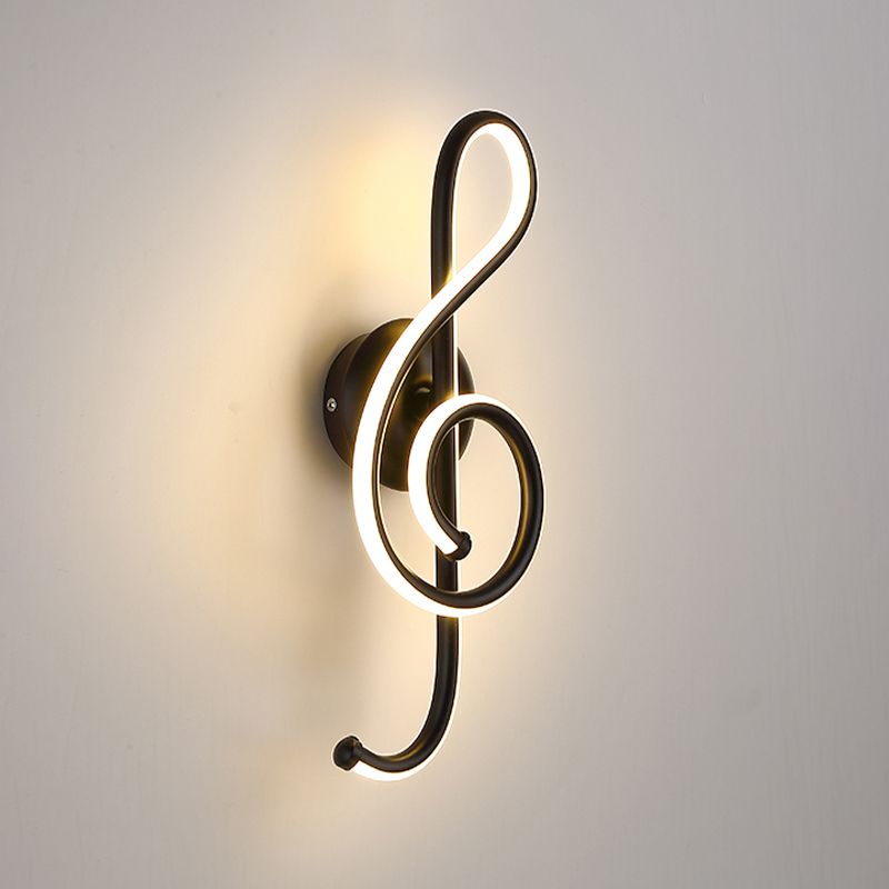 Moderner Stil Metall Wandleuchte lineare Form LED -Wandleuchte für Schlafzimmer