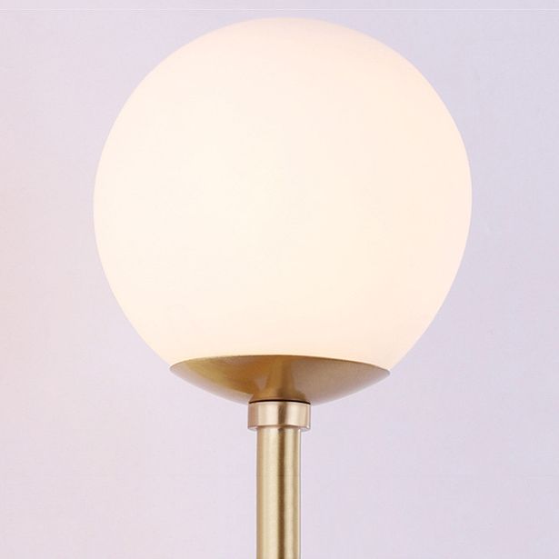 Creative Vanity Lighting Simple Glass Wall Light Sconce for Washroom