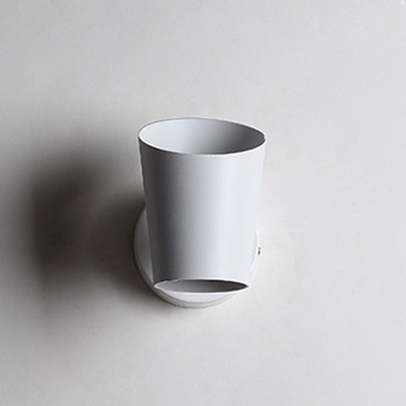 Modern Style Geometric Wall Sconce Metal 1 Light Sconces for Bedroom