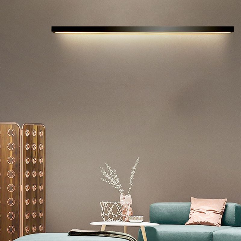 Contemporary Wall Light Fixture Household Linear LED Wall Light Sconce for Bedroom