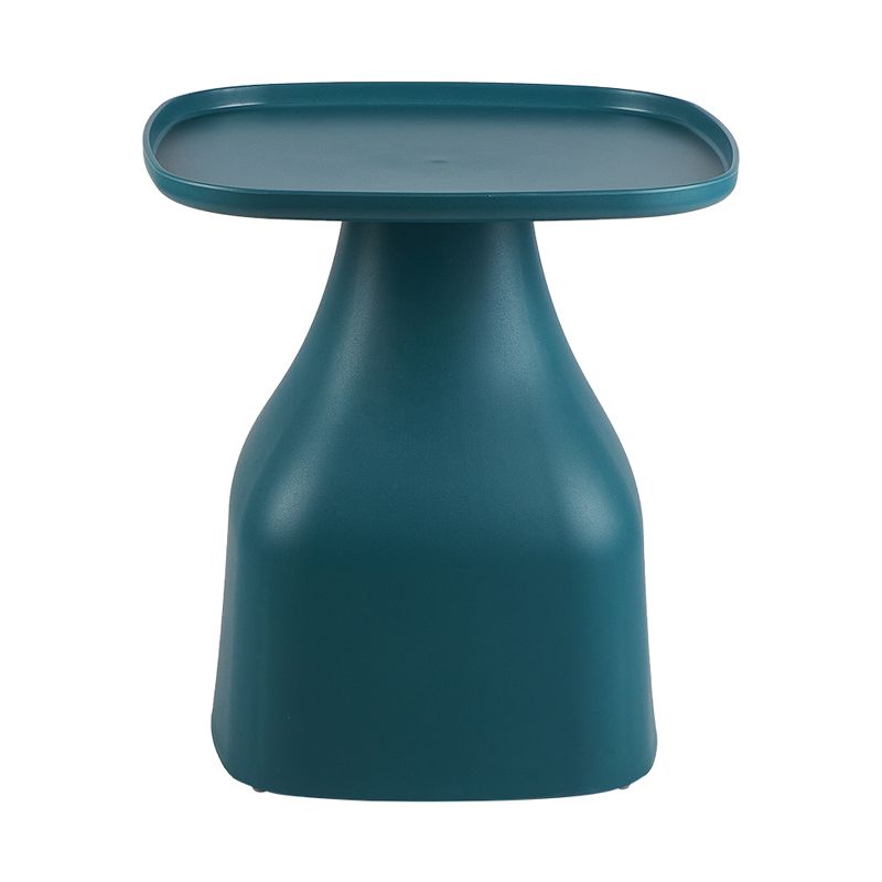 Plastic End Table Set Pedestal Tray Top Side Table for Bedroom