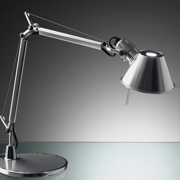 Bell-shaped Adjustable Mechanical Desk Lamp Modern Table Lamp for Bedroom