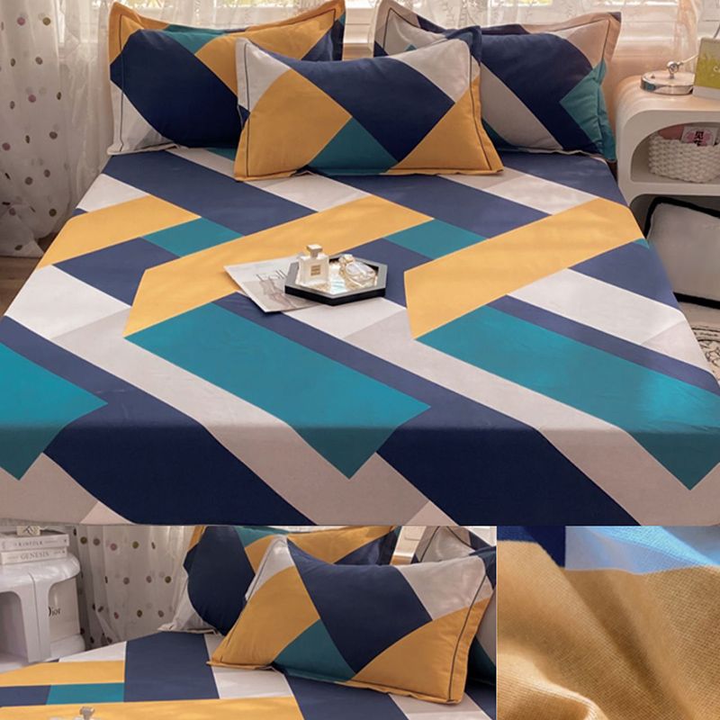 100 Cotton Bed Sheet Set Soft & Smooth Printed Bed Sheet Set