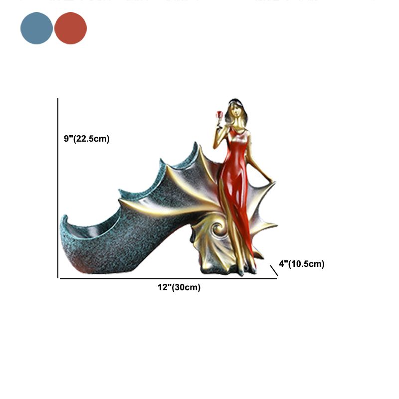 Luxury Resin Bottle Wine Rack Tabletop Wine Bottle Holder for Parlor