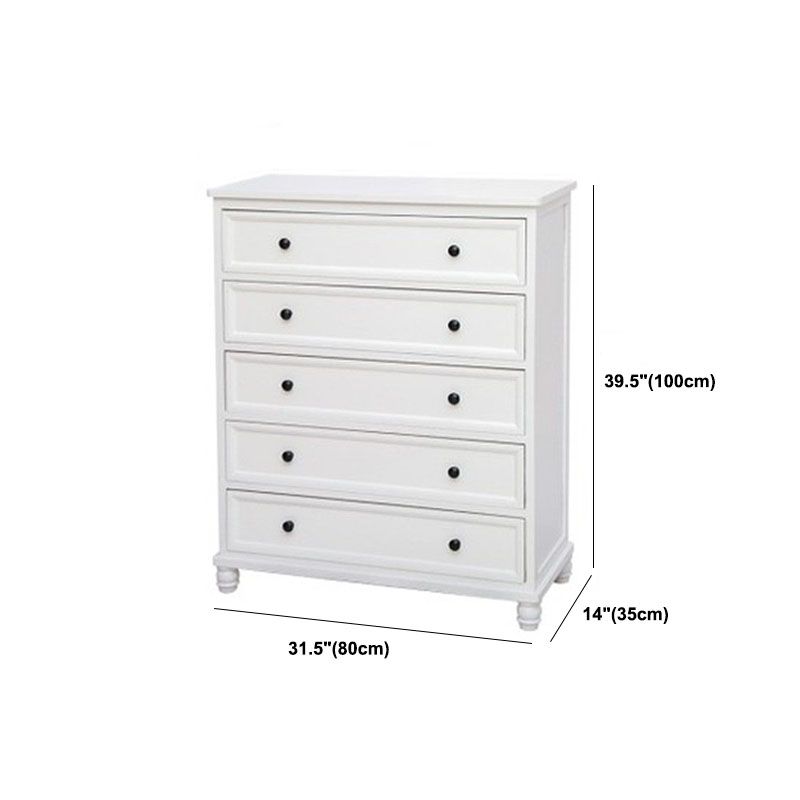 Contemporary Storage Chest Solid Wood Bedroom Storage Chest Dresser
