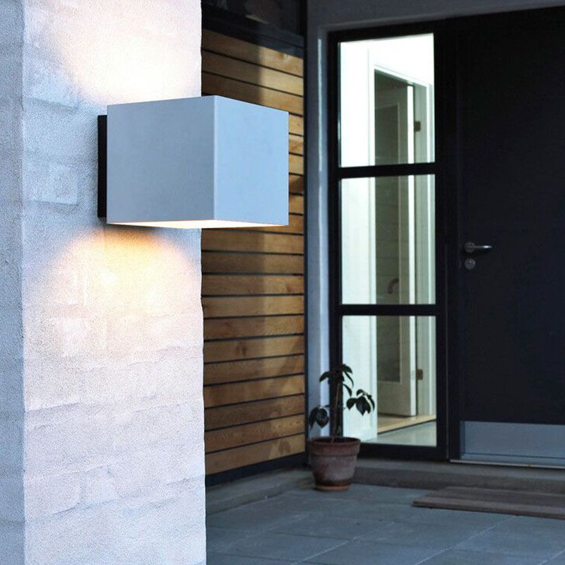 Contemporary Minimalism Wall Light Fixtures for Corridor Hallway with Aluminum Art