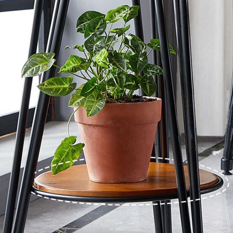 Industrial Style Bar Table Solid Wood Rectangle Pub Table in Brown