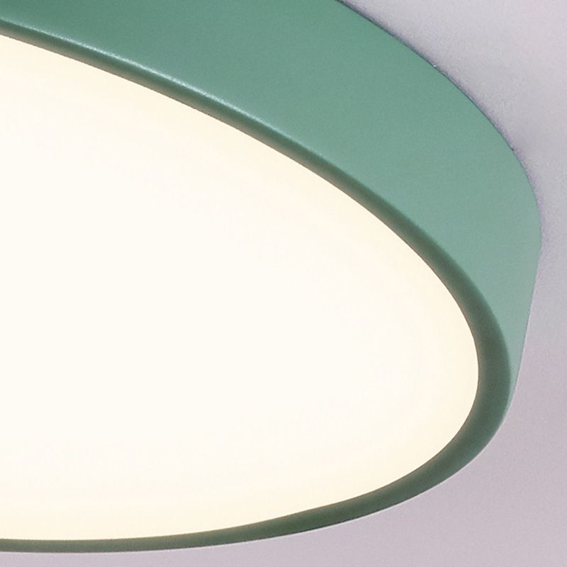 Macron LED Light Fixture Acryl Kleurrijke Plafond Mount Licht voor Zitkamer