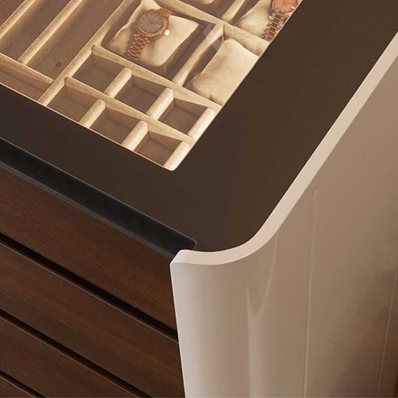 Manufactured Wood Classic Glam Storage Chest Dresser with 5/6/8 Drawers