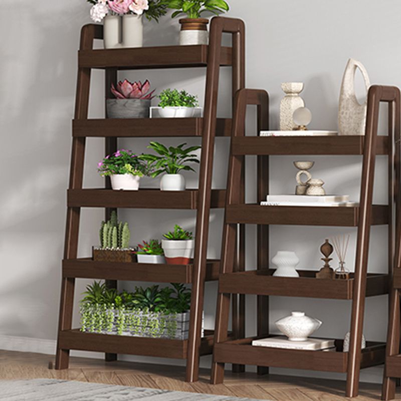 Contemporary Wood Bookshelf Standard Shelves Included Bookcase