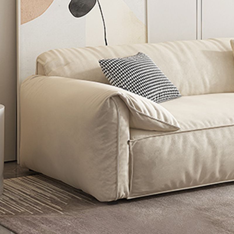 Stain Resistant Stationary Living Room Pillow Top Arm Standard Sofa