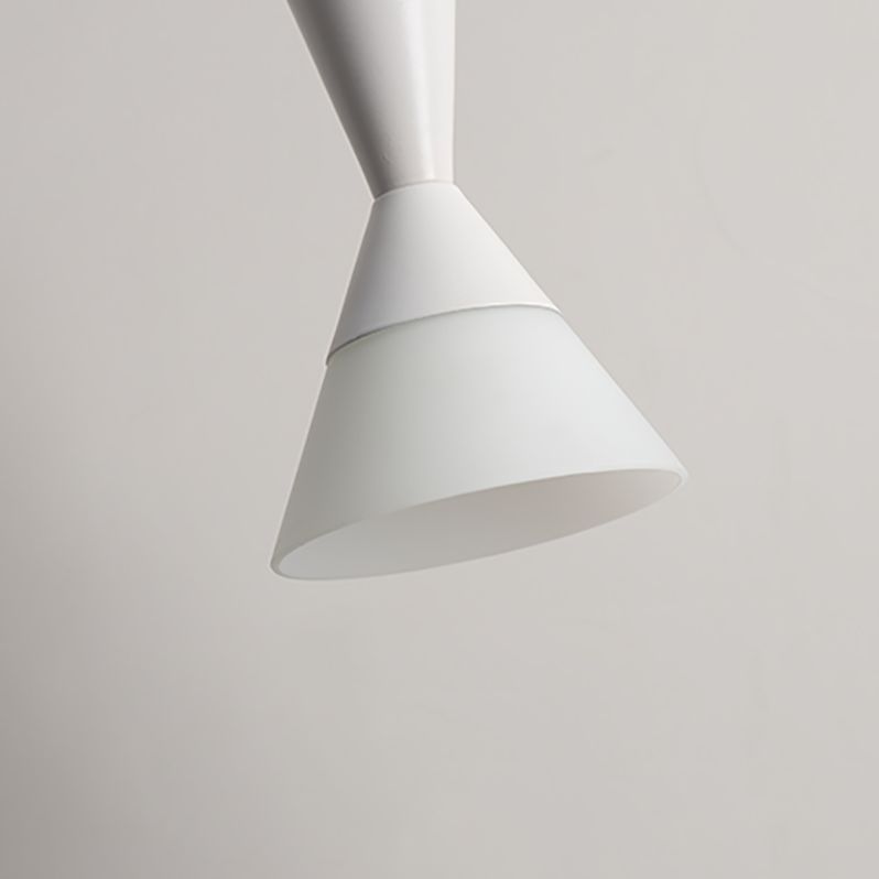 Éclairage nordique de petit pendentif blanc