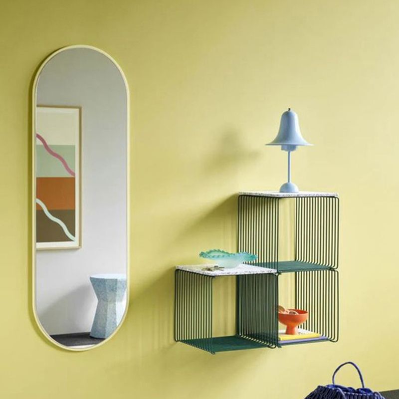 Lampes de table de nuit géométrique à style moderne en métal 1 lampe de table légère