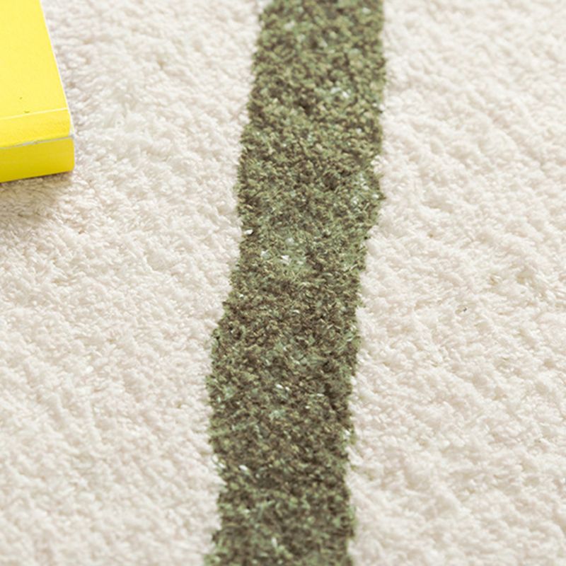 Abstract Pattern Rug Living Room Simple Style Carpet Polyester Washable Area Rug