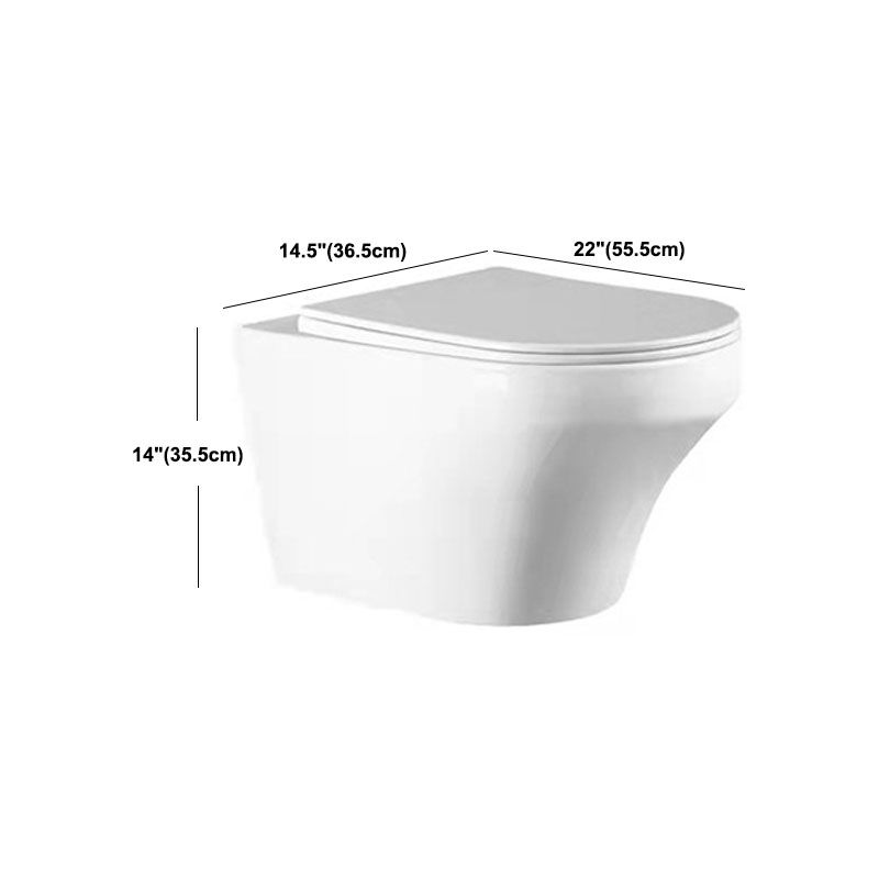 Wall-mounted Toilet Household In-wall Hidden Water Tank Concealed Hanging Toilet