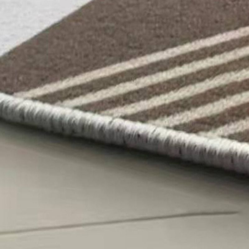 Geometric Pattern Rug Living Room Carpet Polyester Washable Area Rug