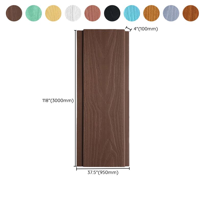 Wood Wall Ceiling Fireproof Water Resistant Textured Shiplap Wall Ceiling