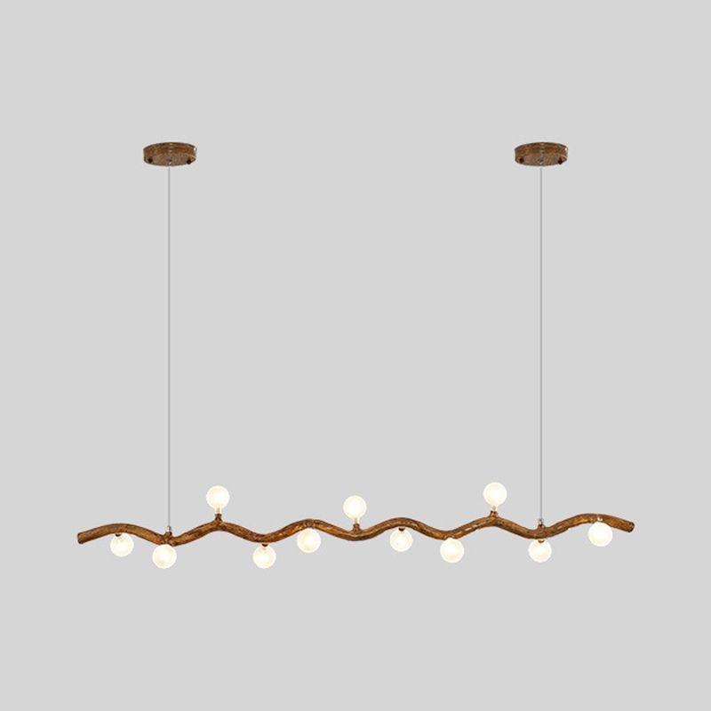 Modern Style Hanging Island Light Creative Hanging Lighting Fixture for Dining Room