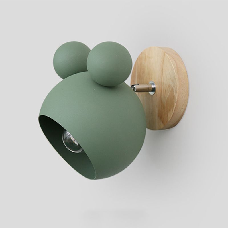 7 "H MacAroon Style Cartoon Mini Wall Lampada Nordic Stile Simplezza SIMPLICITÀ SCONCI