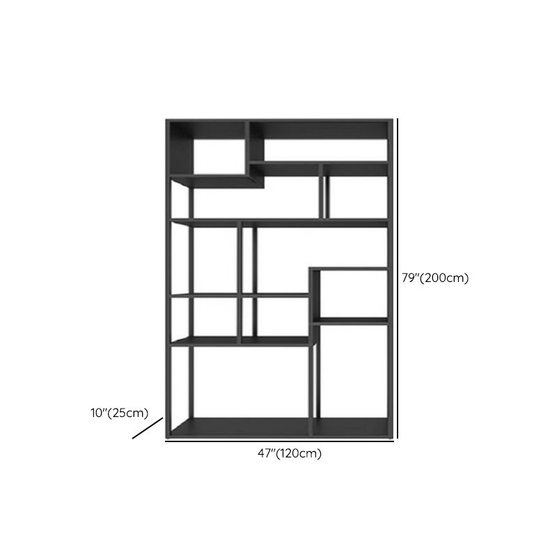 Industrial Antique Finish Shelf Bookcase Etagere Metal Bookshelf